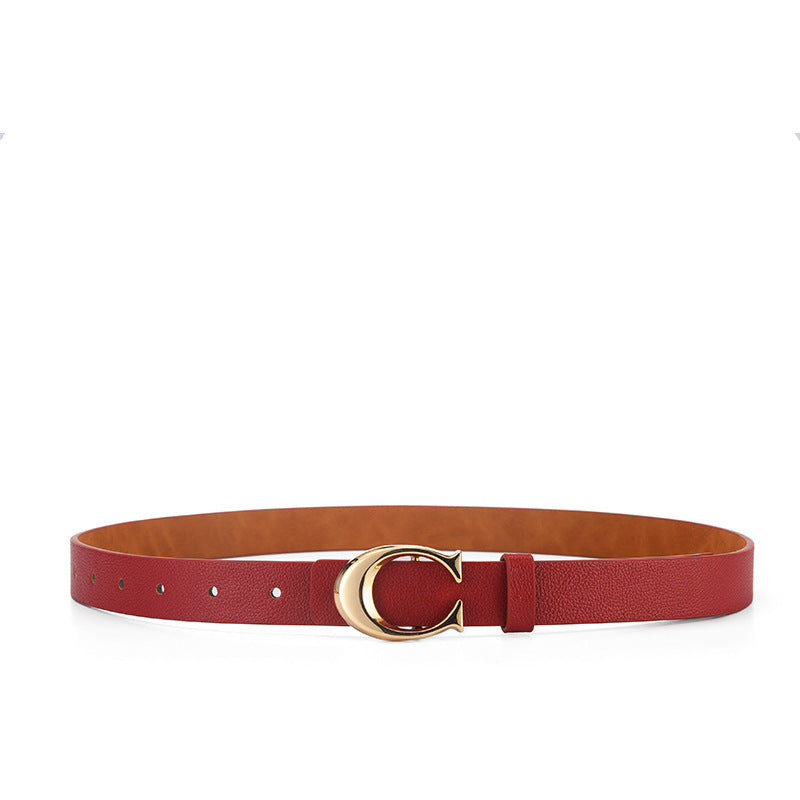 Fashionable Slim-fit Decorative All-match Women's Thin Belt Fashionable Slim-fit Decorative All-match Women's Thin Belt